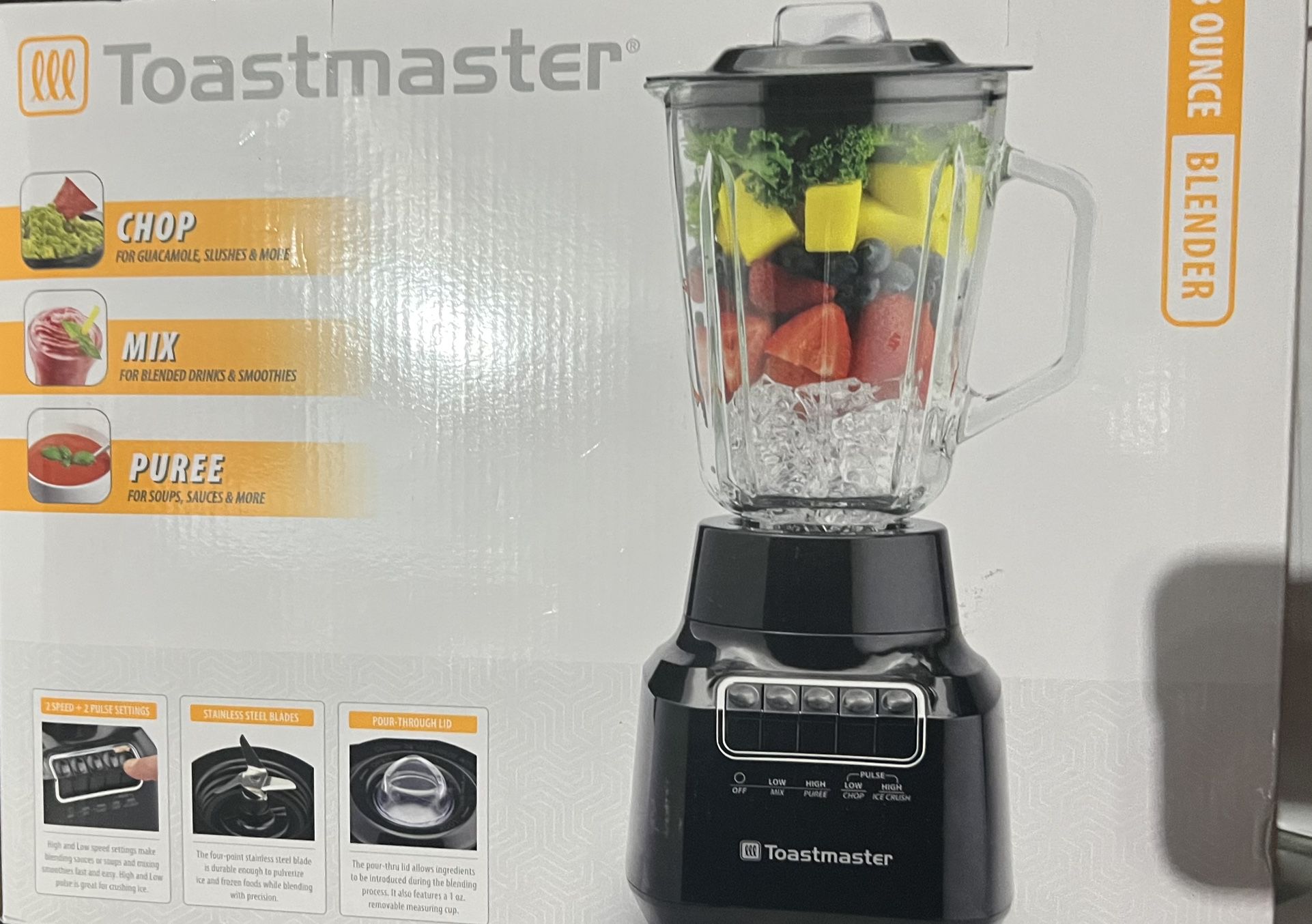 Toastmaster 48 oz. Blender TM-400BL