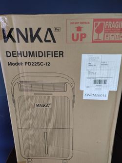 New dehumidifier
