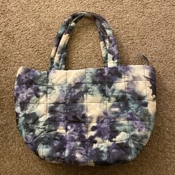 NWOT lululemon quilted meteor wash large tote bag