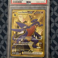 2025 POKEMON DRI EN-DESTINED RIVALS #241 CYNTHIA'S GARCHOMP EX HYPER PSA 9