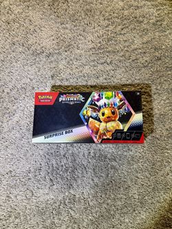 Pokemon Prismatic Evolutions Surprise Box