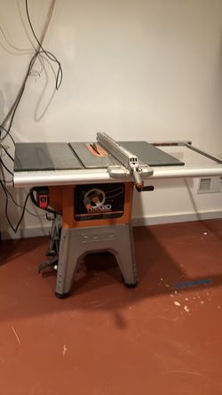 Rigid table saw