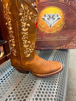 Botas Vaqueras de piel para Mujer