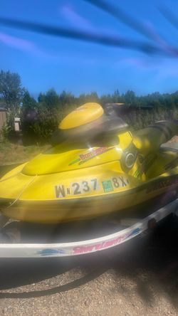 Seadoo bombadier jet ski