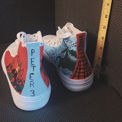 Custom Spider-man Shoes