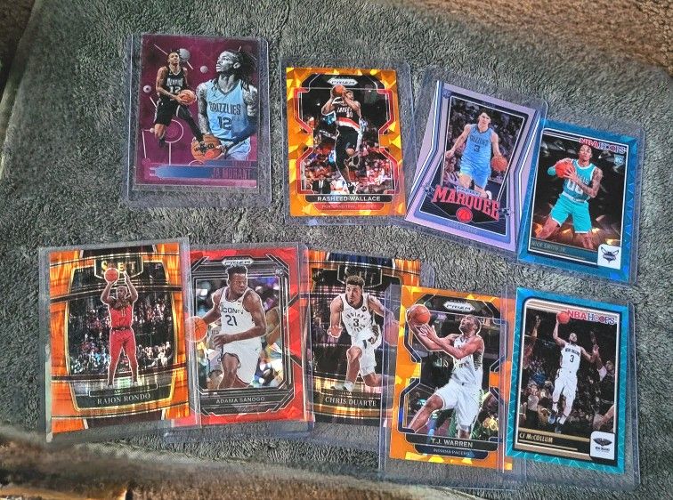 Huge Collection Of New Basketball Cards