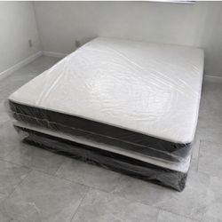 NEW Mattress Queen Size Regular With Box Spring // Offer  🚚