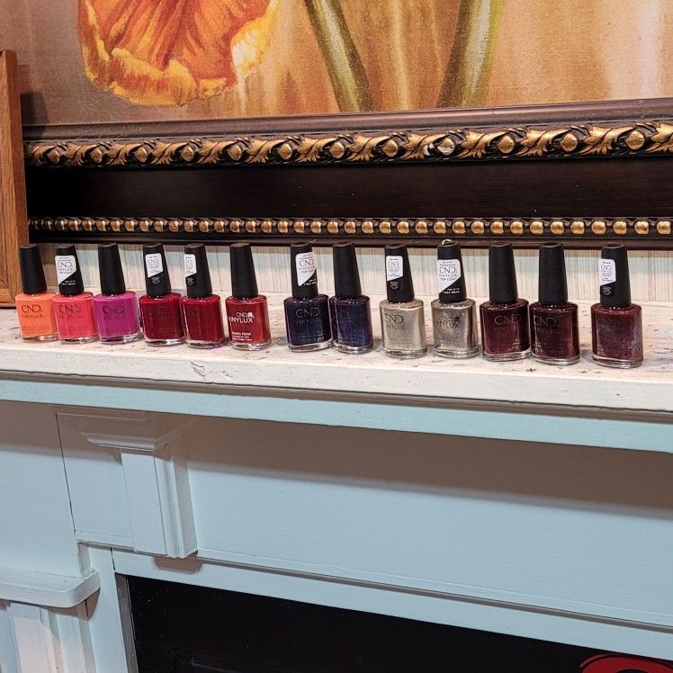 13 Vinylux CND Nail Polishes