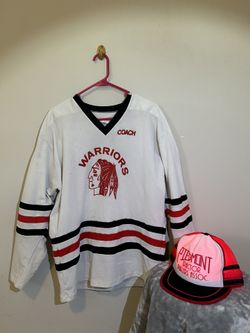 Vintage Hockey Jersey / Hat Combo 