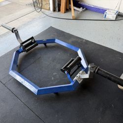 CAP Barbell Olympic Super Trap Bar Hex Bar Shrug Bar Deadlift Bar Workout Squat