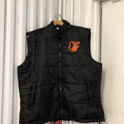 Baltimore Orioles Vest Jacket - Lightweight