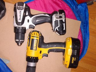 Cordless drills good condition