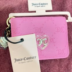 Pink Juicy Couture Wallet With Charm