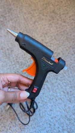 Electric hot glue gun