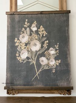 Flower Wall Art Tapestry Vintage Looks 