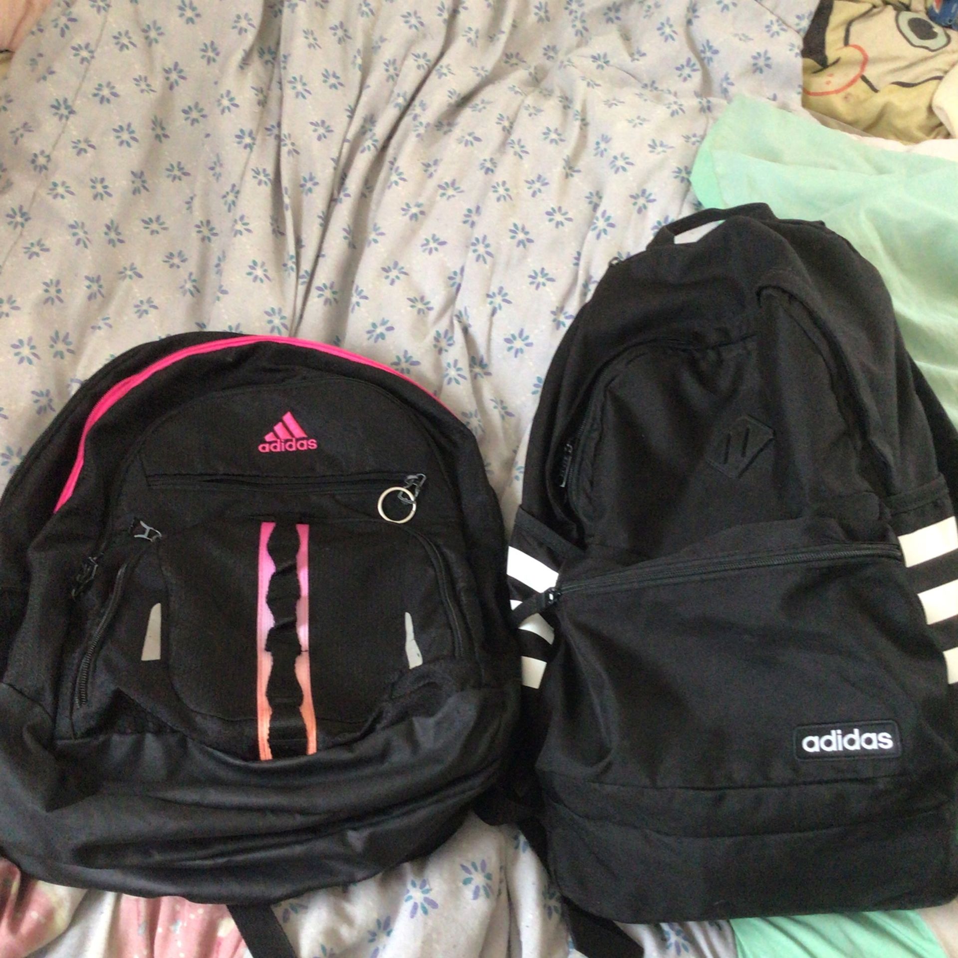 2 Adidas Backpacks
