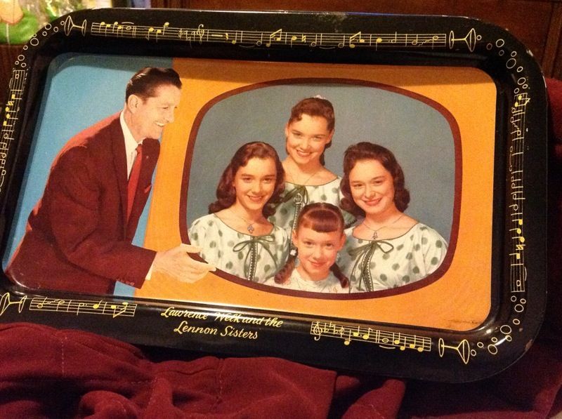 Vintage Lawrence welks tray