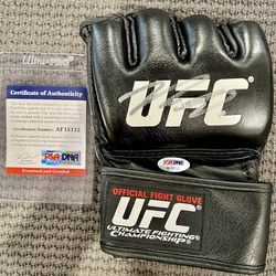Nick Diaz Autographed UFC Glove Thumbnail