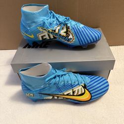 Nike Mercurial Superfly 9 Elite KM FG Size 9 US Mbappe Soccer Cleats