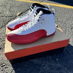 Jordan 12  Cherry Sz 9.5,11,14 🔥 🚨 🔥🚨
