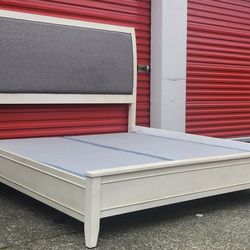 King size Bed Frame with split Box Springs