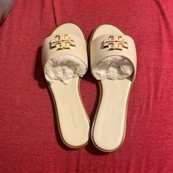 Brand New Tory Burch Slides Comes With The Purse