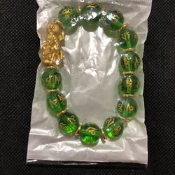 Pixui Peridot Bracelet