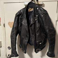 Schott Premium Leather Motorcycle Jacket