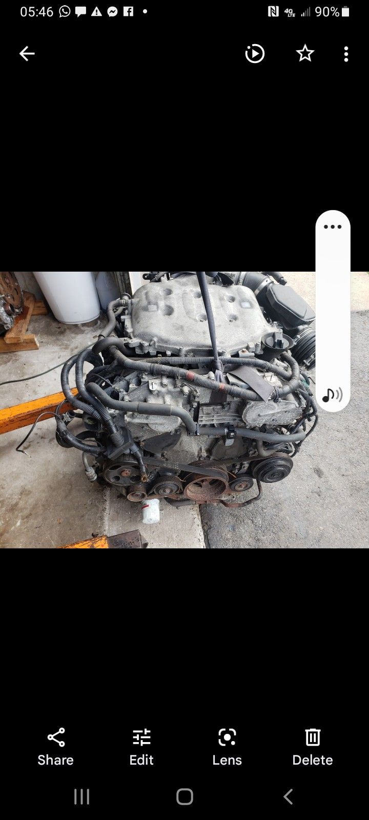 08 INFINITI M35 ENGINE MOTOR 113K AWD FITS 06 10 . WARRANTY