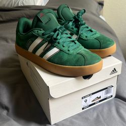 Adidas Green Suede VL Court Size 9 - Barely Used