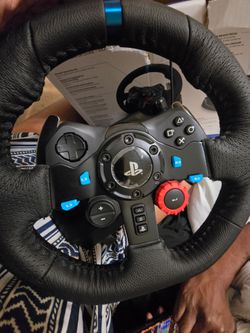 Logitech G29 Driving Force Racing Wheel & Pedals – PlayStation PS5/PS4/PS3 & PC