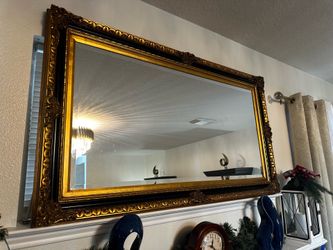 Large Antique Mirror
