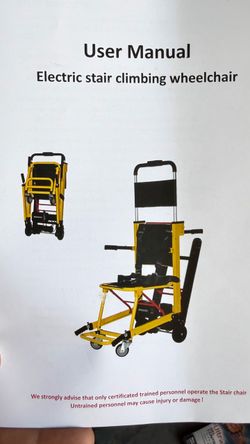 Electric Stair Climbing Wheelchair User Manual