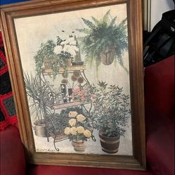 $15-FramedBotanical Picture 
