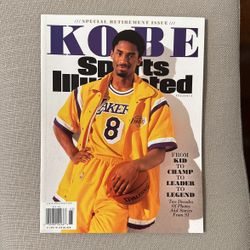Kobe Bryant Sports Illustrated Retirement Issue