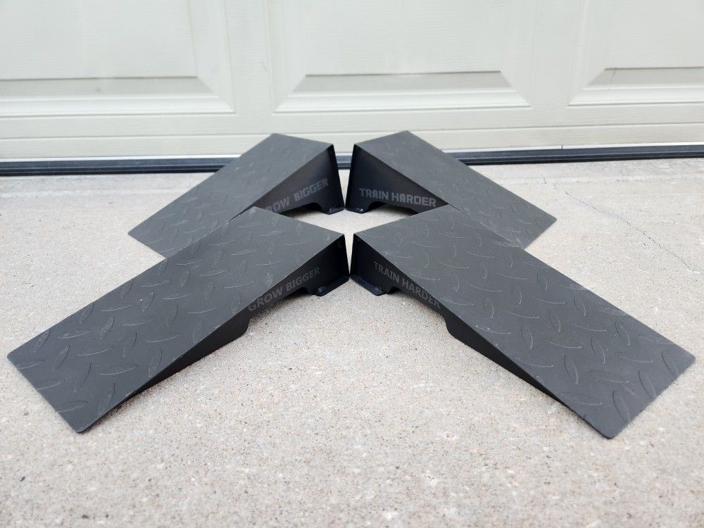 Metal Squat Wedge Slant Block Set