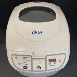 Oster ExpressBake Bread Maker Machine Model 5838 White 2lb Loaf Capaci