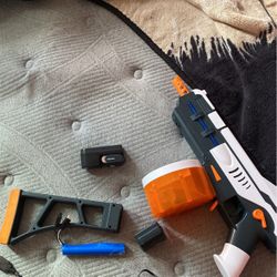 SPLATRBALL SRB1200 Full Auto Rechargeable Battery Powered Water Bead Gel Ball Blaster Kit