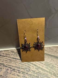Iridescent Sun Earrings