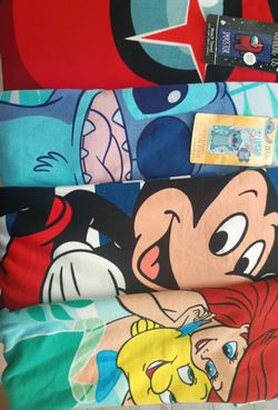 Character Graphic Beach Towels