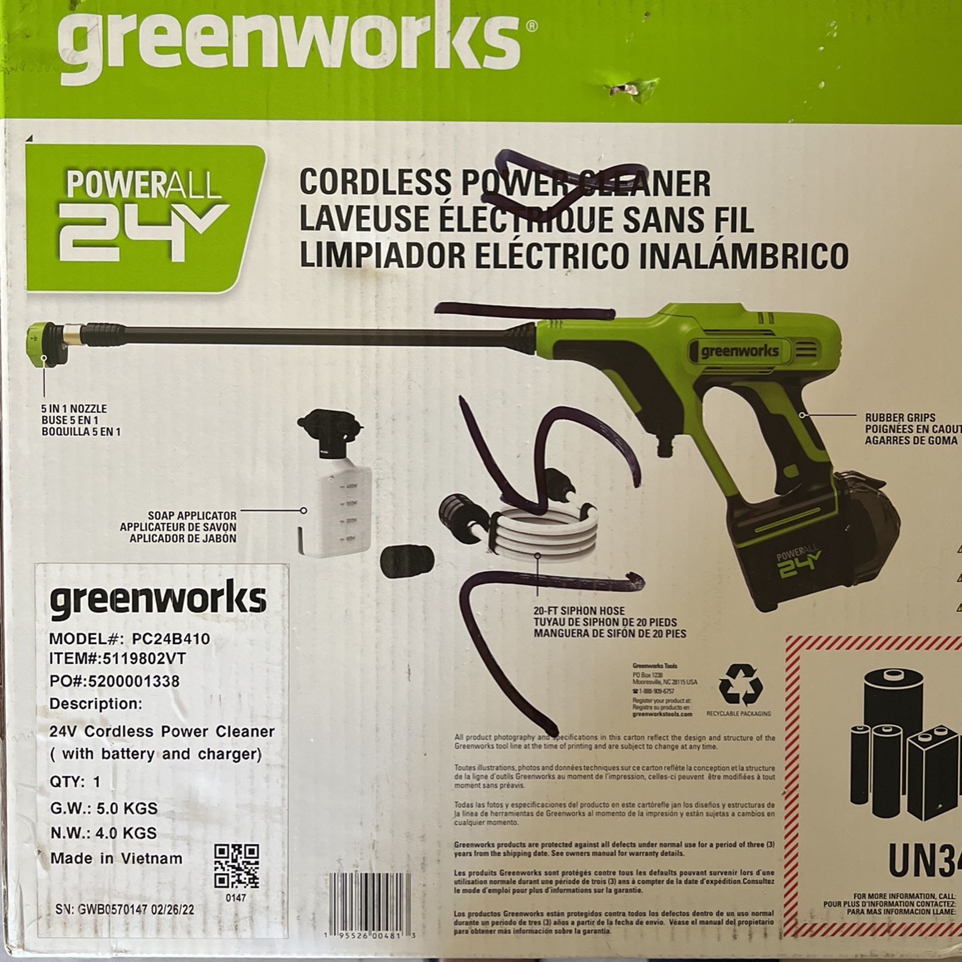 Pressure Washer Wireless