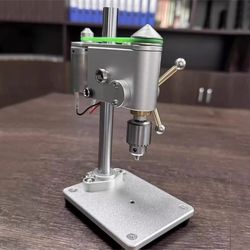 Portable Micro Bench Drill 3.175MM Drilling Machine Precision Watch Repair Tool