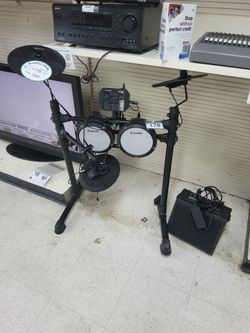 Electric drums and Amplifier combo