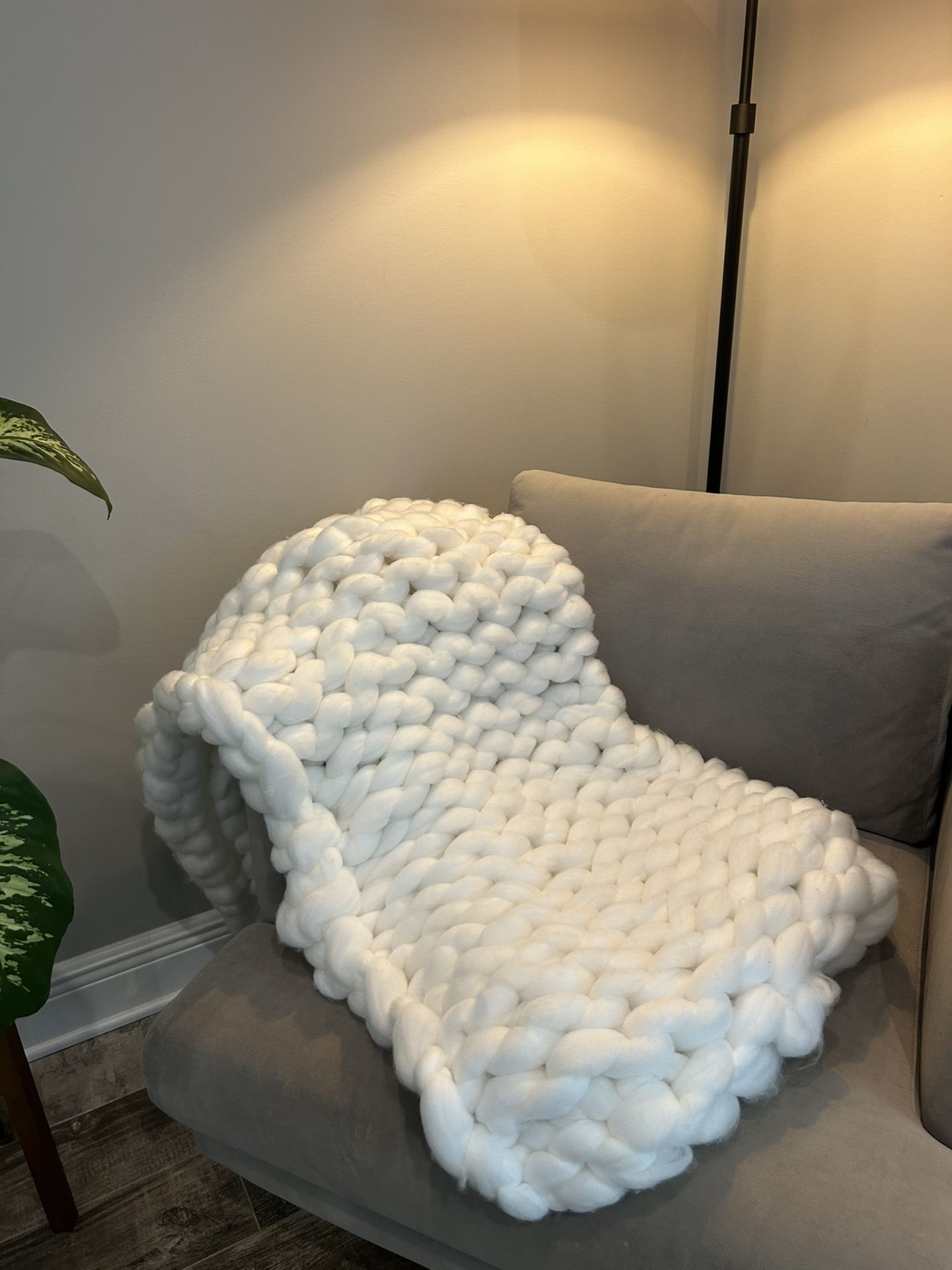 Knit Throw Blanket