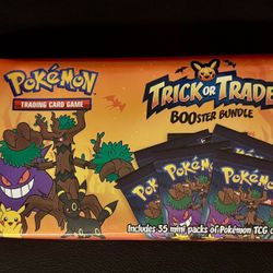 Pokémon Trick Or Trade 2024 Booster Bundle