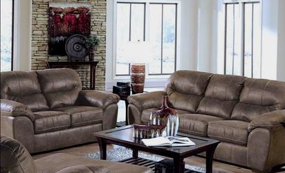 Sofa and Loveseat with Recliner