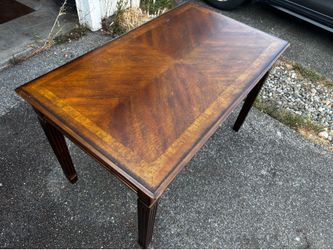 Wooden desk