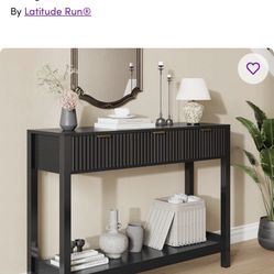 Brand New Modern Console Table With Drawers