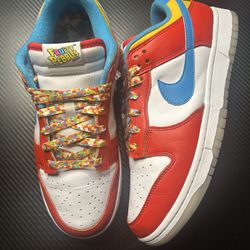 Nike Dunk Low Fruity Pebbles Size 9 Used