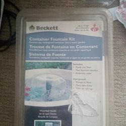 Container Fountain Kit